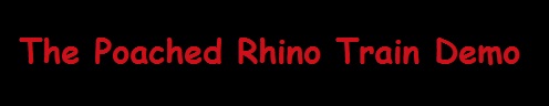 Poached Rhino Train